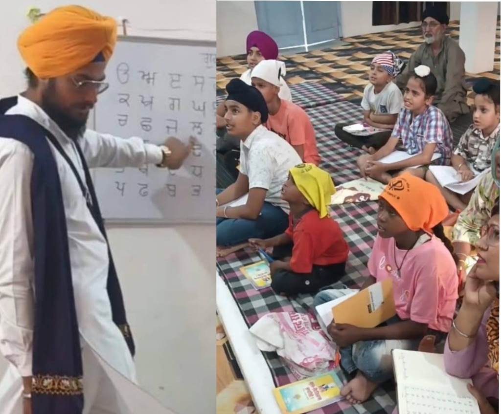 Summer camp started to impart knowledge of mother tongue and moral education to children